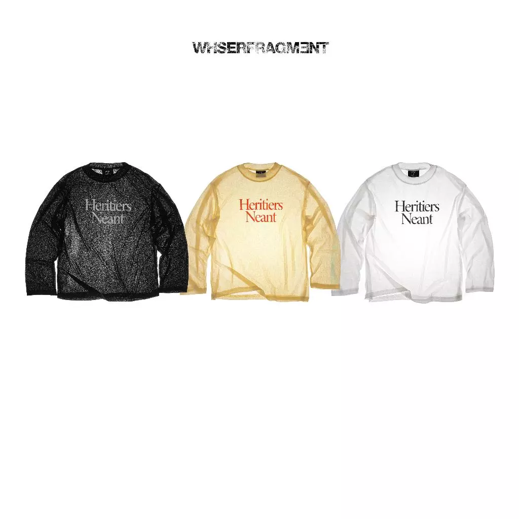 HERITIERS TSHIRT / Áo thun giấy mỏng mát đi biển nam nữ Whose Studio