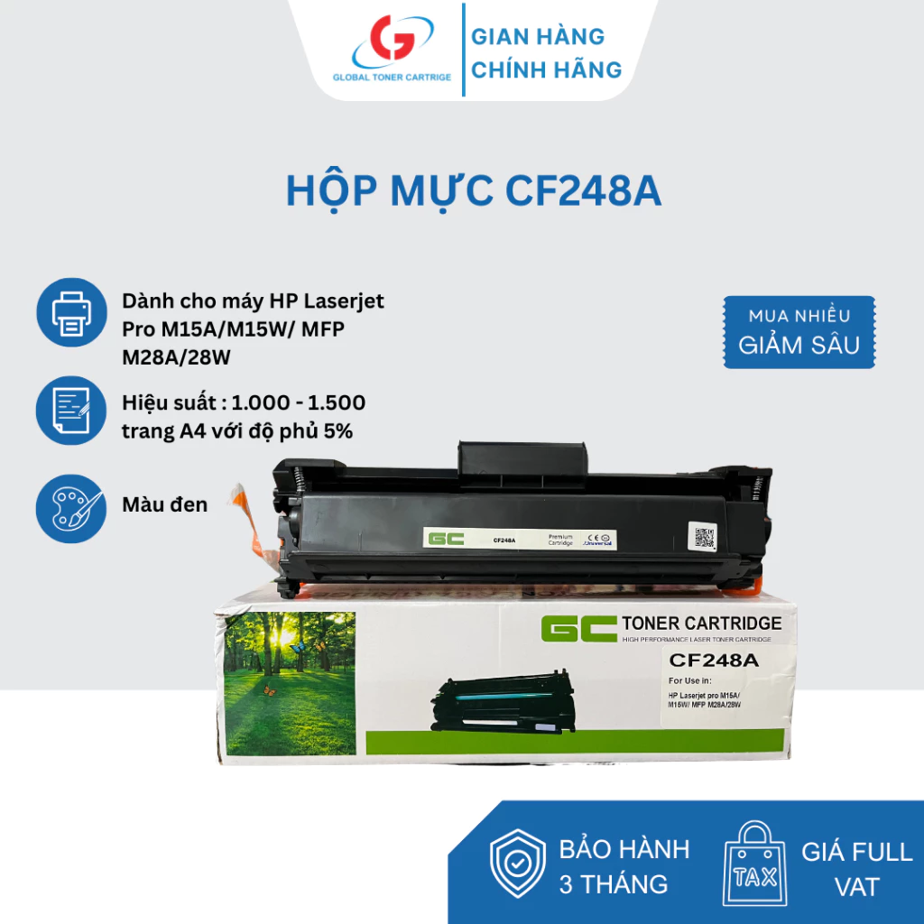 HỘP MỰC CF248A l MỰC IN ĐỨC QUÝ