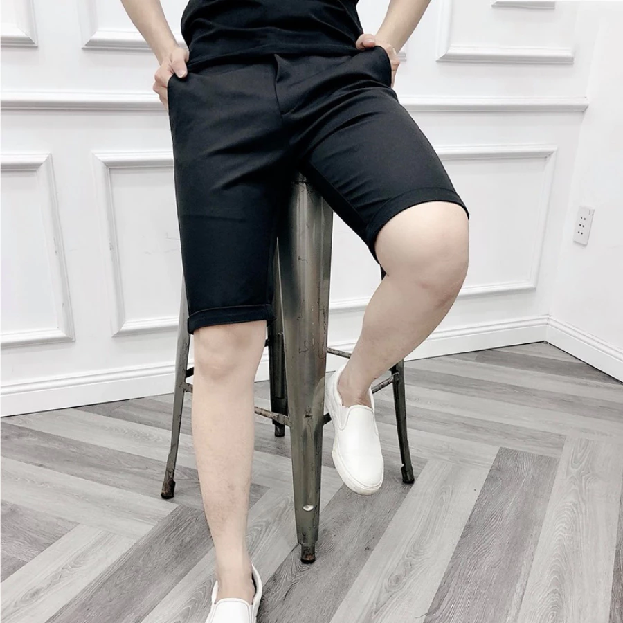 ( SHORT ÂU ) Quần short âu nam from đẹp, ôm body, chất vải tây âu chéo đẹp
