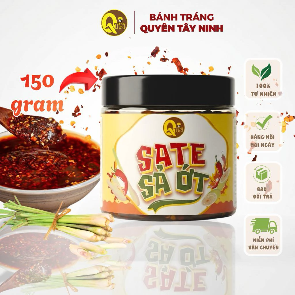 Sate Trộn  Bánh Tráng Siêu Cay, Trộn Mì, Ăn kèm | gia vị bánh tráng trộn tây ninh