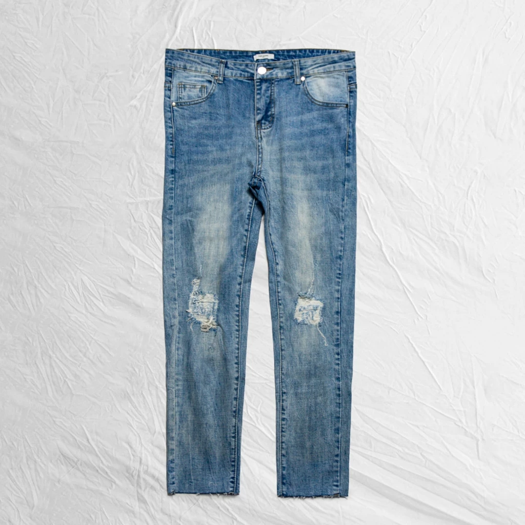 Quần Bò Jean Nam, Dáng Ôm Skinny, Chất Co Giãn, Hàng Cao Cấp - QJD17