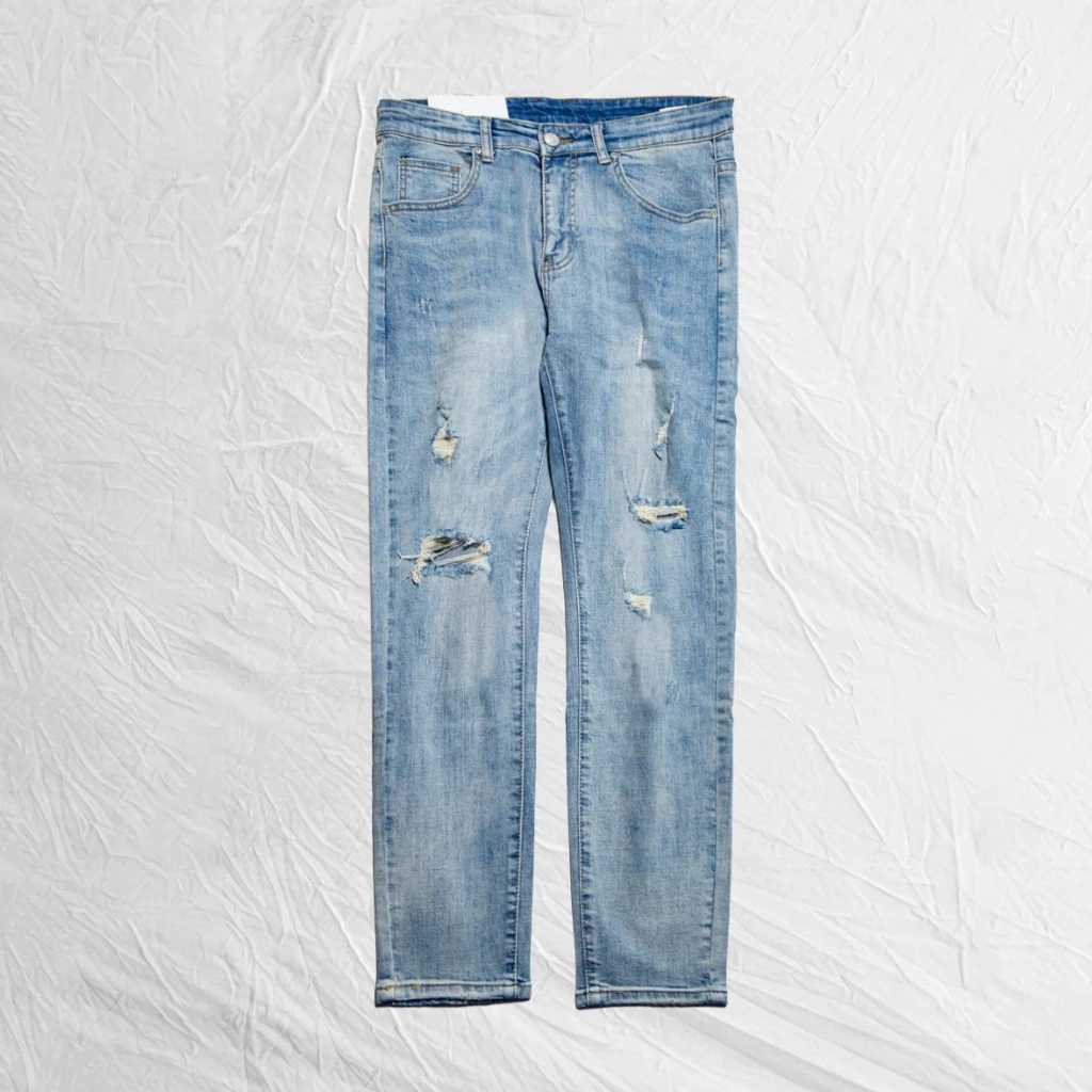 Quần Bò Jean Nam, Dáng Ôm Skinny, Chất Co Giãn, Hàng Cao Cấp - QJD26