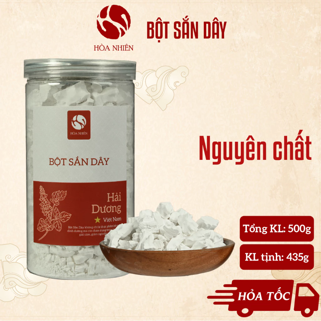 Bột Sắn Dây nguyên chất - Nhu yếu phẩm dùng pha nước, nấu ăn, nấu súp  - Hòa Nhiên