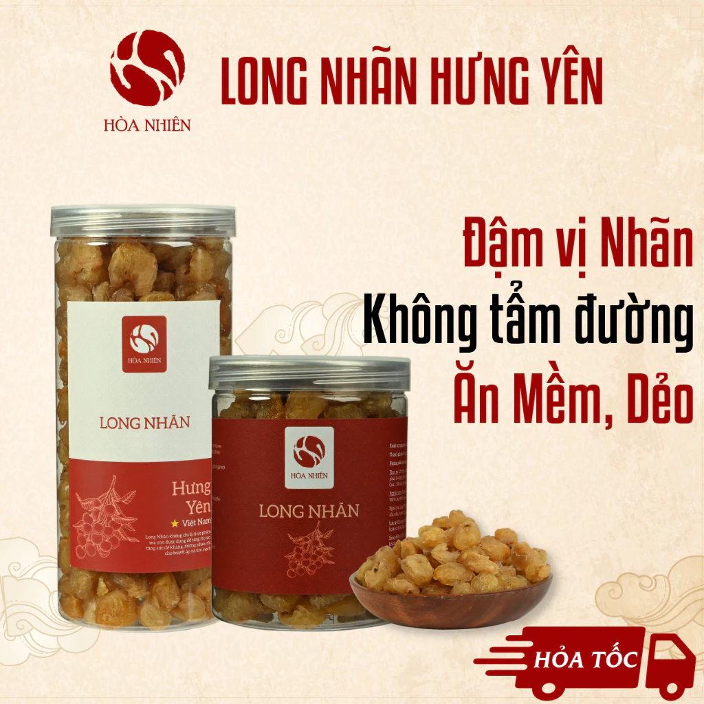 Long Nhãn sấy khô, Long Nhãn Hưng Yên (nhãn nhục) - Thảo mộc truyền thống | Hòa Nhiên