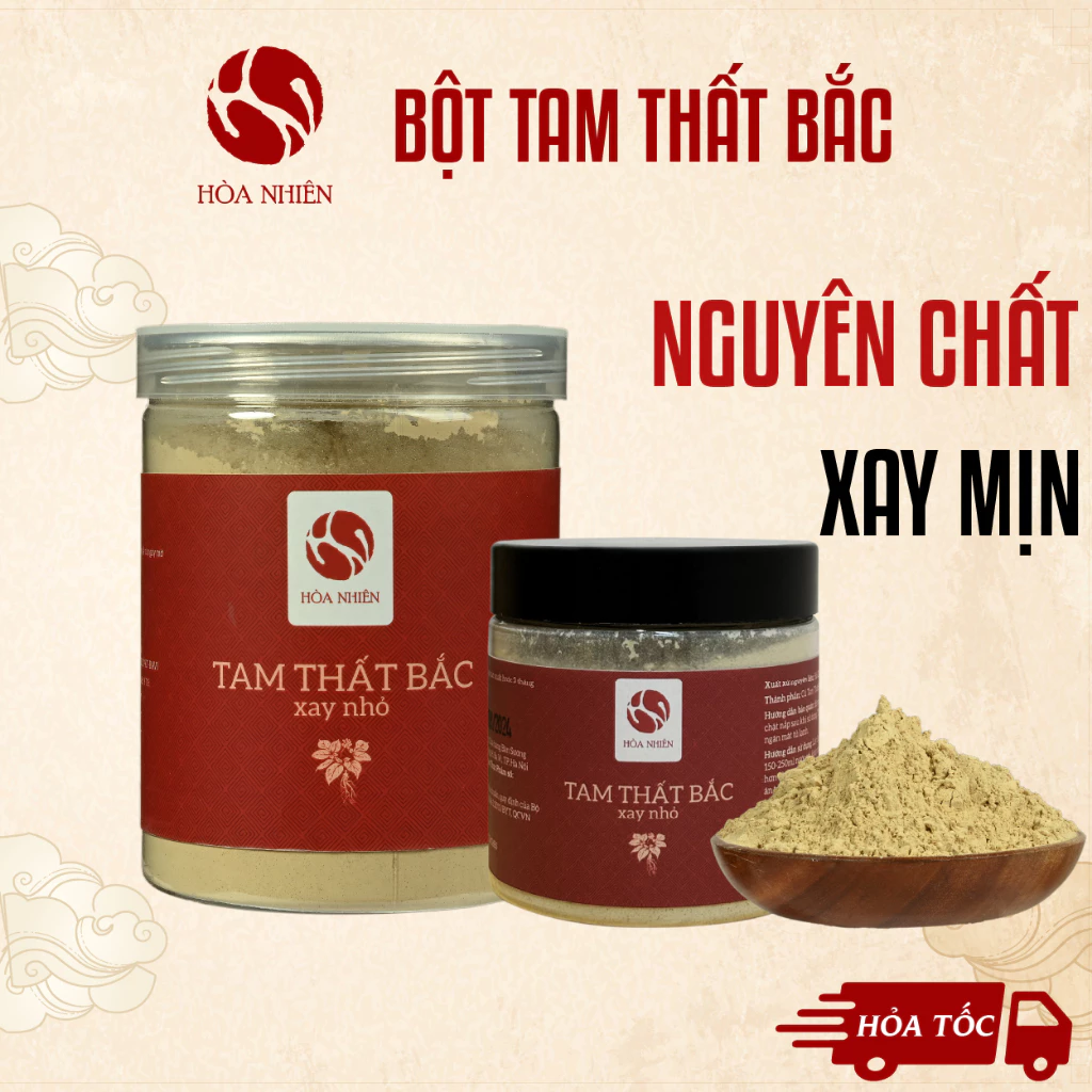 Tam Thất Bắc, bột Tam Thất Bắc nguyên chất -  Hòa Nhiên