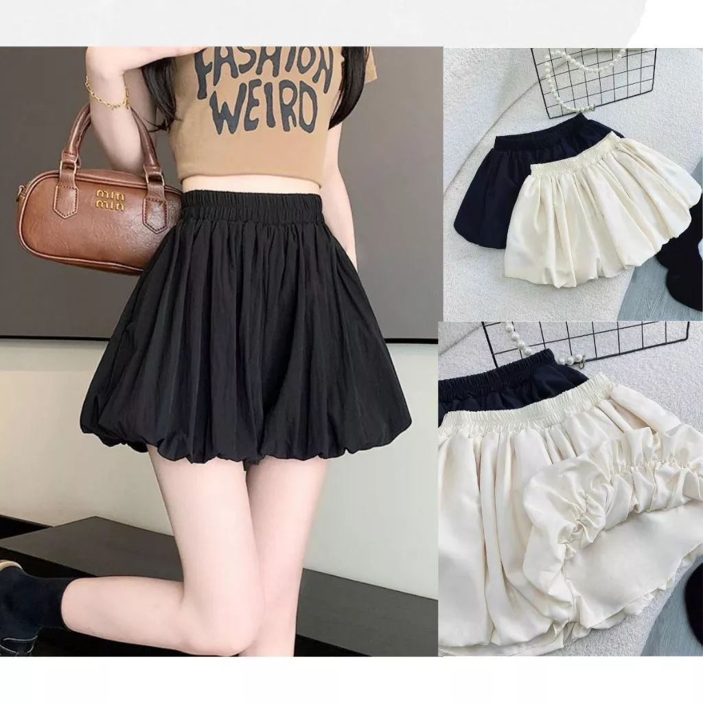 Chân váy bí bigsize nữ dáng xòe chất lụa chéo trơn mềm mịn có quần bảo hộ phong cách trẻ trung nhiều màu -CV413