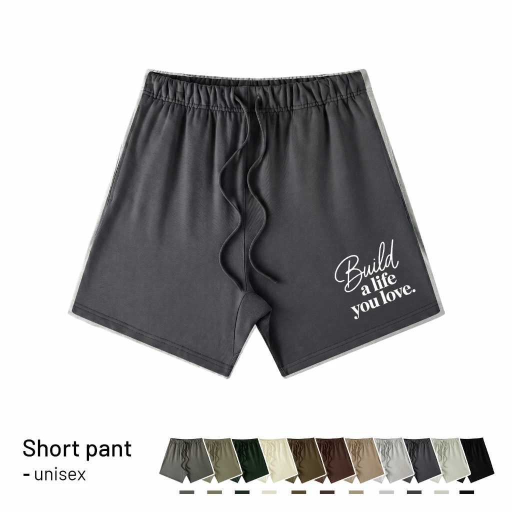 Quần Đùi Ngắn, Quần Short Hè, Chất Nỉ Quảng Châu Đẹp, Dáng Unisex Nam Nữ, Đứng Form, Tôn Dáng, Thoải Mái - QSIN-3-29