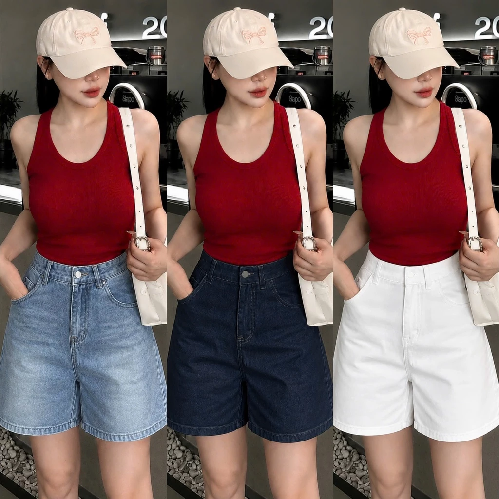 QUẦN ĐÙI JEAN NGỐ BIGSIZE DÀNH CHO NÀNG CHUPPY, QUẦN JEAN MỀM LƯNG CAO(60-100KG)Q582/Q583/Q584/Q586