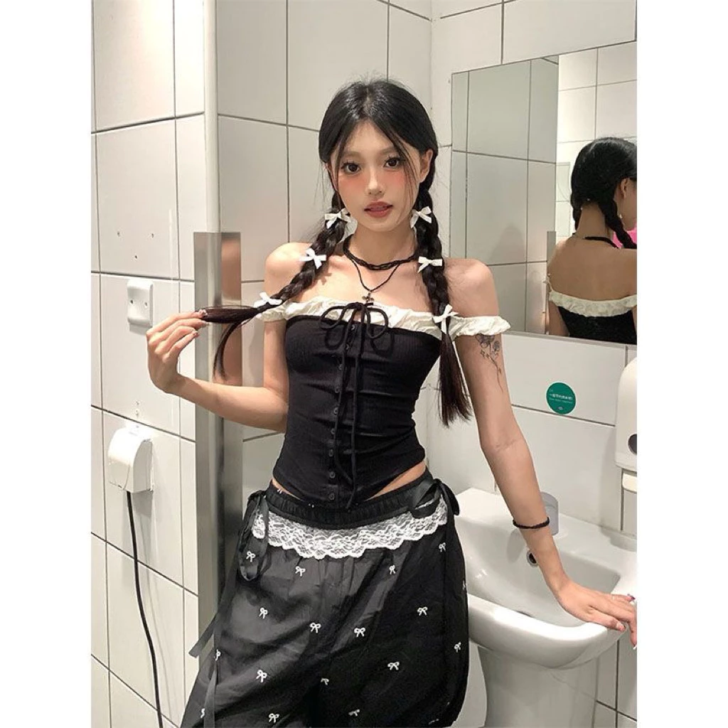 [ 𝓣𝓱𝓮𝓫𝓮𝓮𝓷_𝓼𝓽𝓸𝓻𝓮] áo trễ vai siêu xinh dễ phối đồ qccc