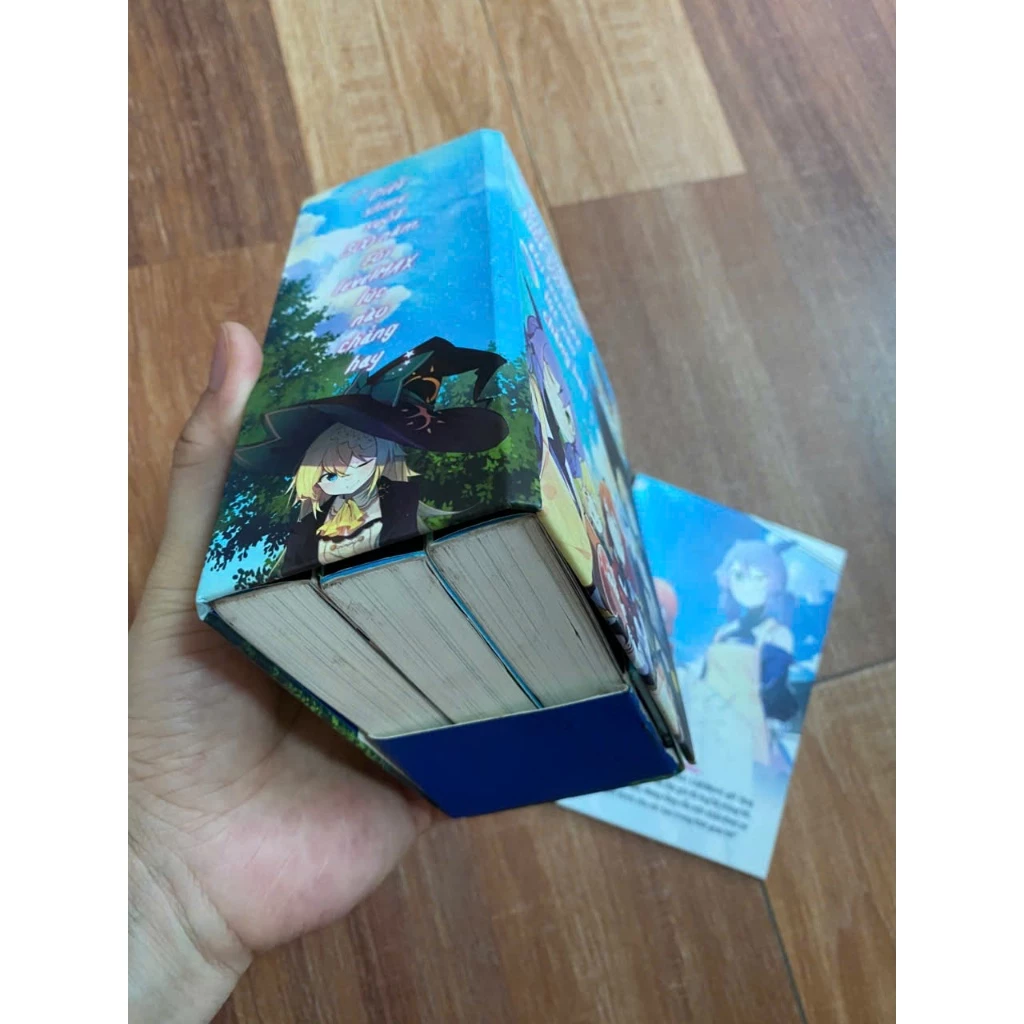 (+pk) Boxset số 1 vở Diệt slime suốt 300 năm tôi level max lúc nào chẳng hay Tập 1-3 kèm phụ kiện
