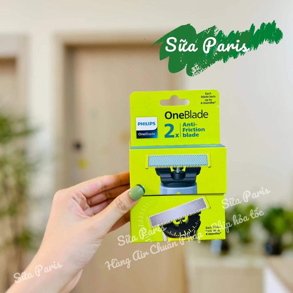 Lưỡi dao thay thế cho dao cạo râu Philips OneBlade_Sữa Paris Aderma