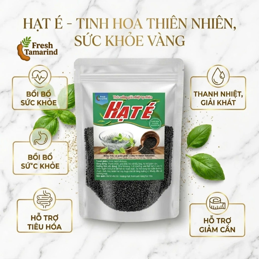 [500gr] Hạt É Fresh Tamarind - Giải Nhiệt Thanh Lọc Cơ Thể
