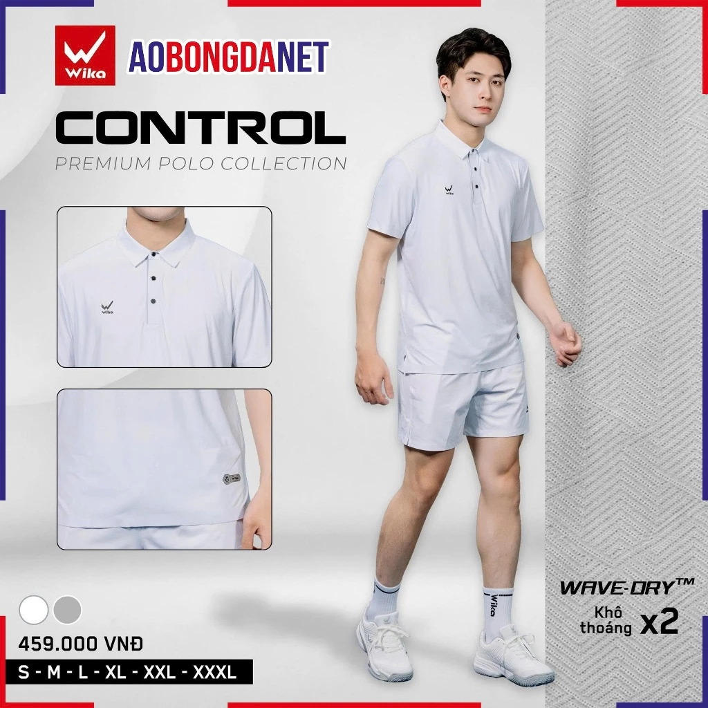 Áo Polo Wika Control Chính hãng
