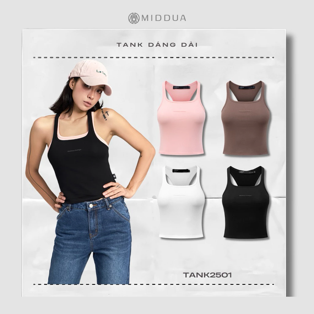 MIDDUA - Tank2501 Borip co giãn 4 chiều