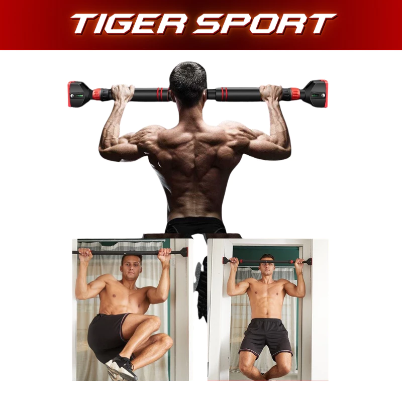 Thanh xà đơn gắn cửa, treo tường XA-02 chịu lực đến 200kg, khóa chống trượt tập luyện tại nhà