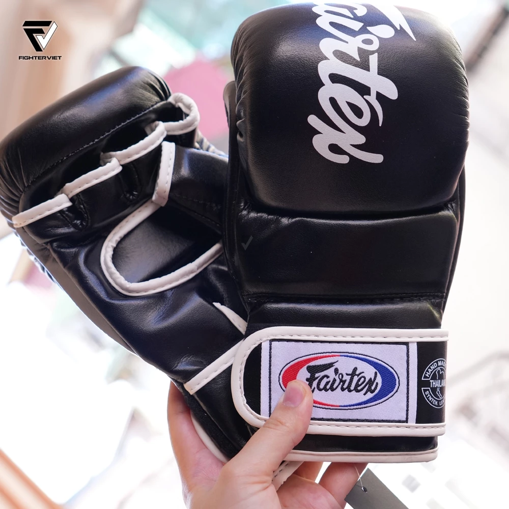 Găng Tay Fairtex Super Sparring MMA - FGV18 Đen