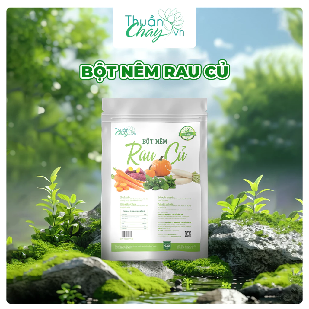 Gói Bột Nêm Rau Củ - 420g