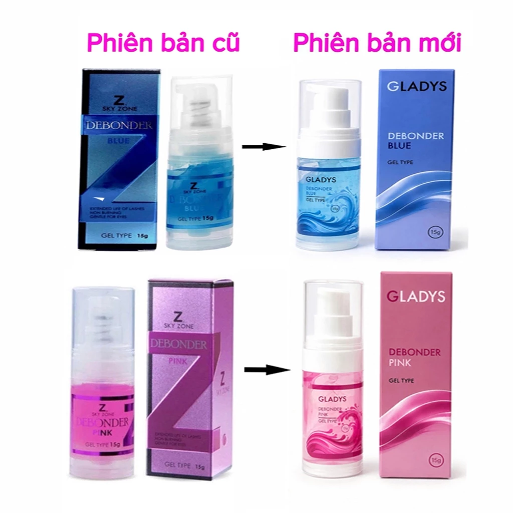 Gel tháo mi Sky Zone (Debonder), gỡ mi siêu nhanh, không cay (dụng cụ nối mi)
