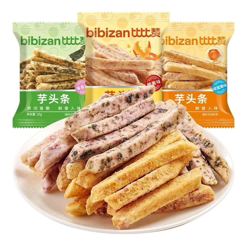 khoai sấy giòn bibizan siêu ngon gói 100gam