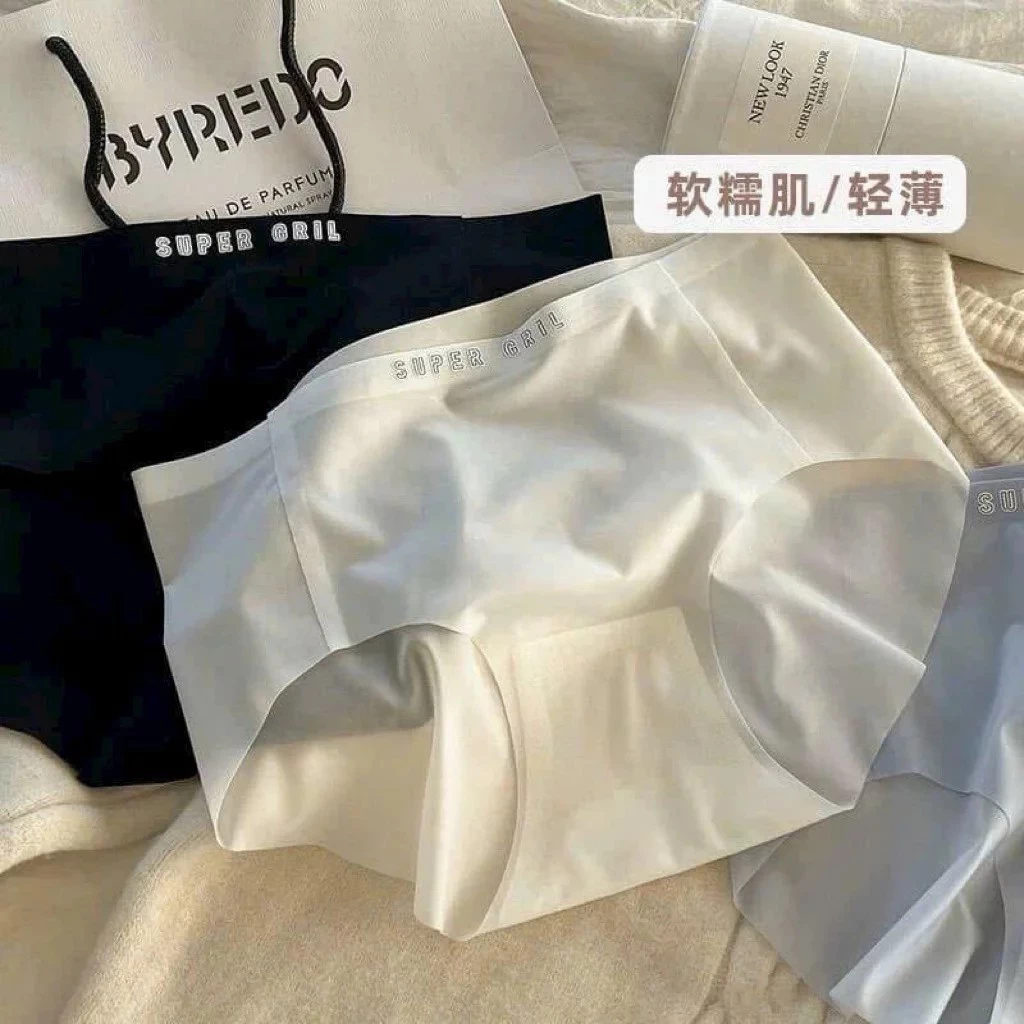 [Peinn] Combo 10 Quần lót nữ tàng hình- Quần Chip Su Cao Cấp - Sịp Nữ Xuyên Thấu Sexy Gợi Cảm SUPER GIRL - V0408