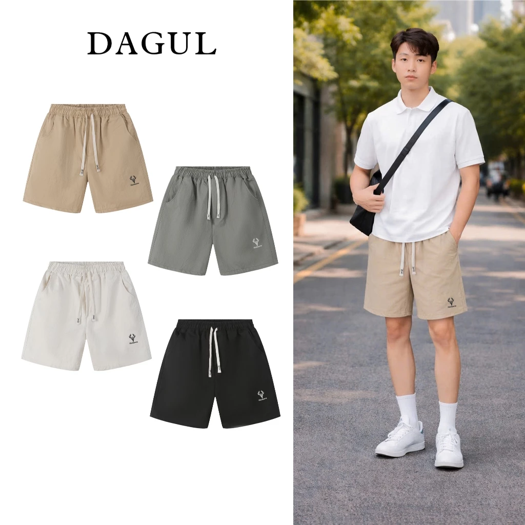 (M-73) QUẦN short kaki Thô Nhật dày dặn thêu hình hươu Co Giãn Nhẹ NAM & NỮ  dễ mặc đứng fom tôn dáng