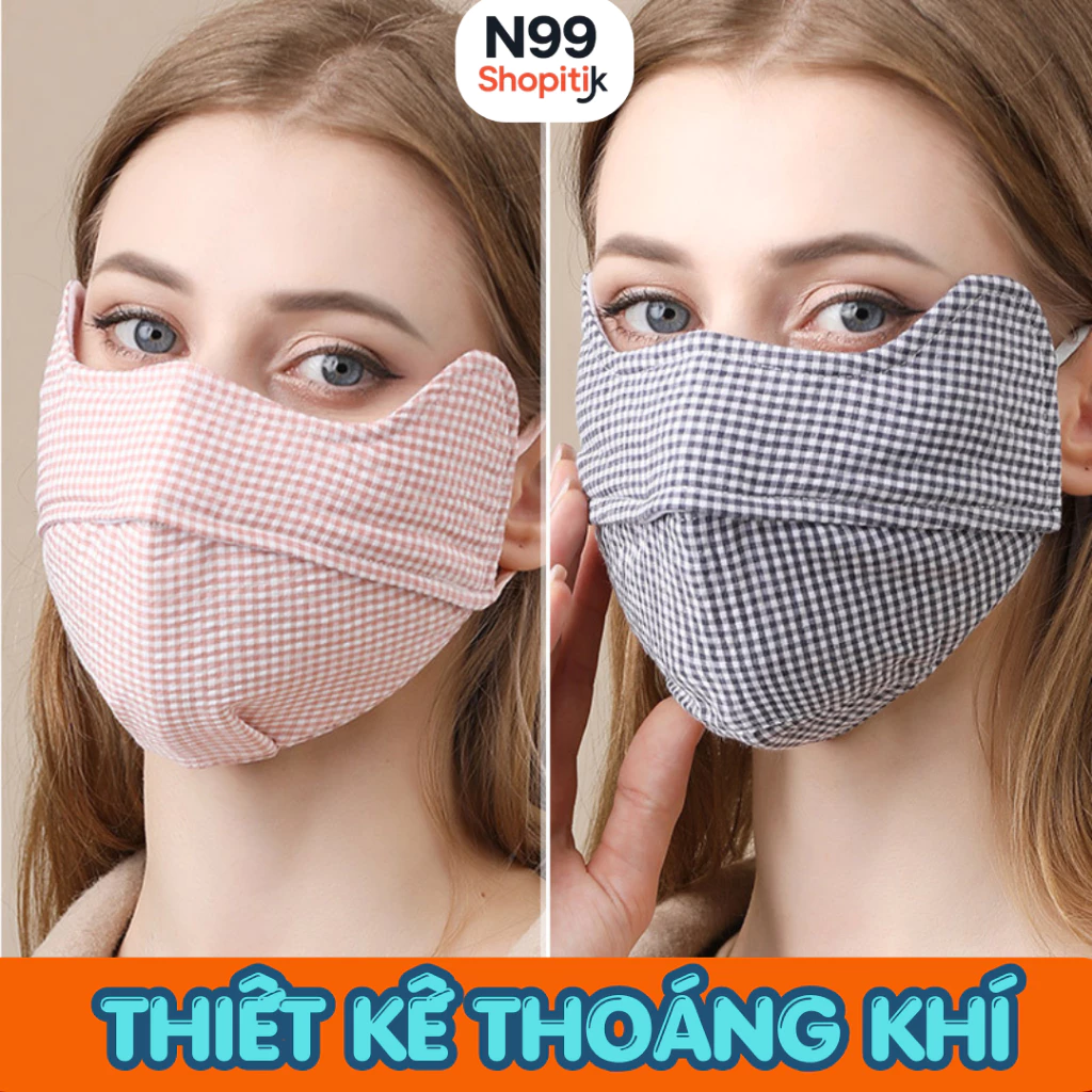 [Thiết Kế Thoáng Khí] Khẩu Trang Dày 3 Lớp Kháng Khuẩn Thoáng Khí Kháng Khuẩn Có Thể Tái Sử Dụng