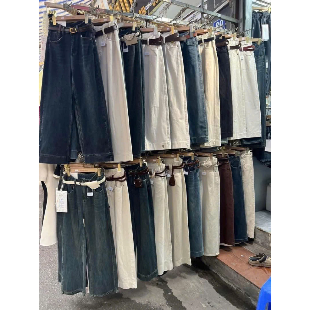 Quần Jean Dài Ngẫu Nhiên Dành Cho Nữ From Baggy Basic Xinh Xắn [ Hình Ảnh Chỉ Mang Tính Chất Minh Hoạ ]