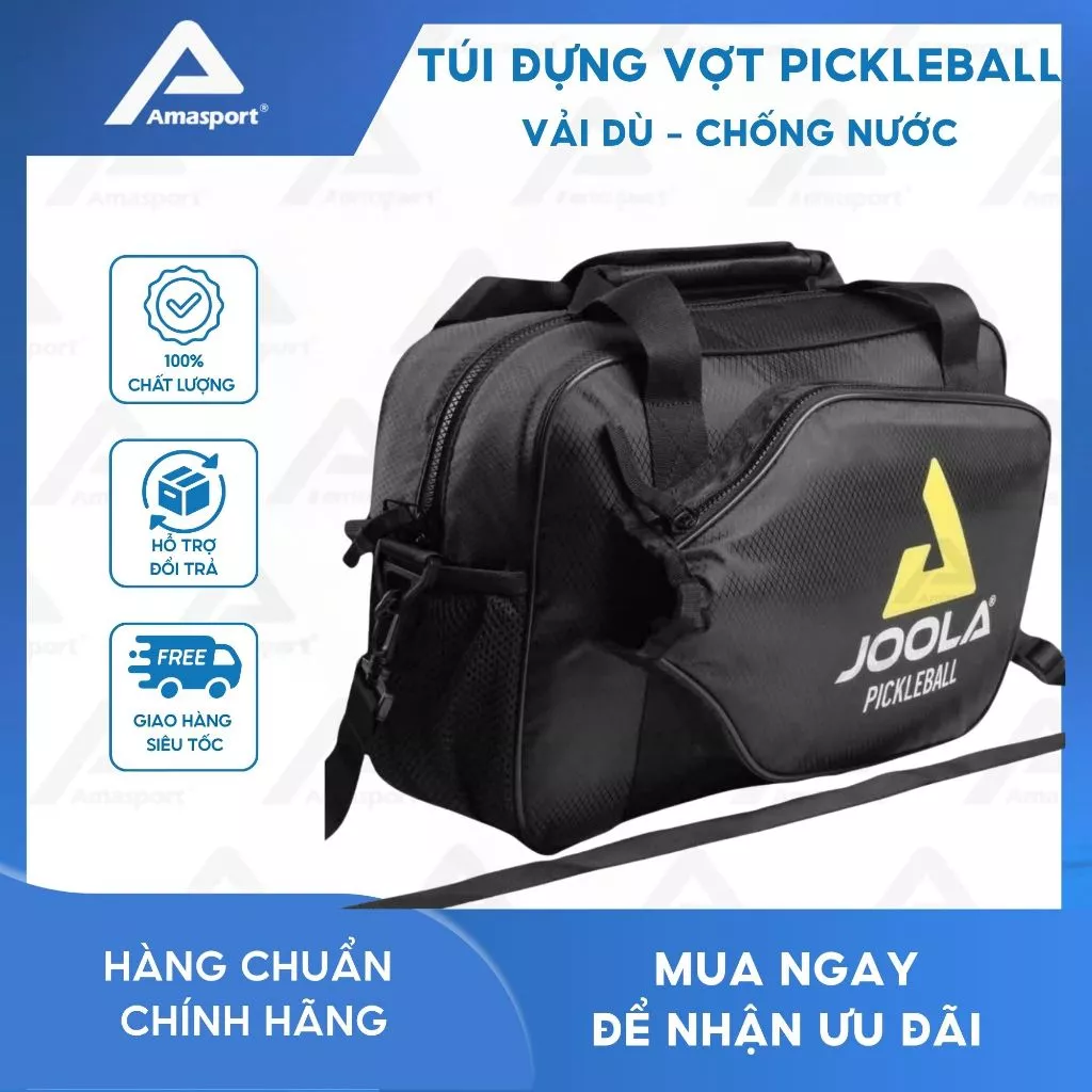 Túi đựng vợt Pickleball chất liệu vải dù chống nước nhiều ngăn dung tích lớn tiện lợi khi mang theo