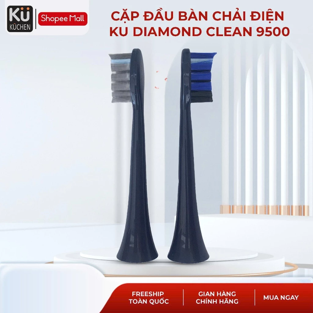 Phụ kiện - Cặp đầu bàn chải điện KUCHEN