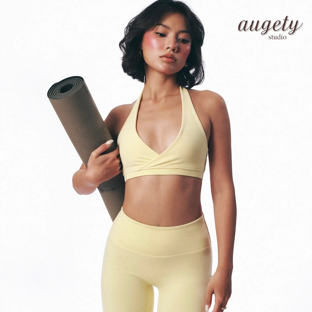 [CÓ MÀU MỚI] Áo Bra Nữ Gom Ngực Cổ Yếm Có Mút Tháo Rời Augety Studio, MOLLY Halter-Neck Bras