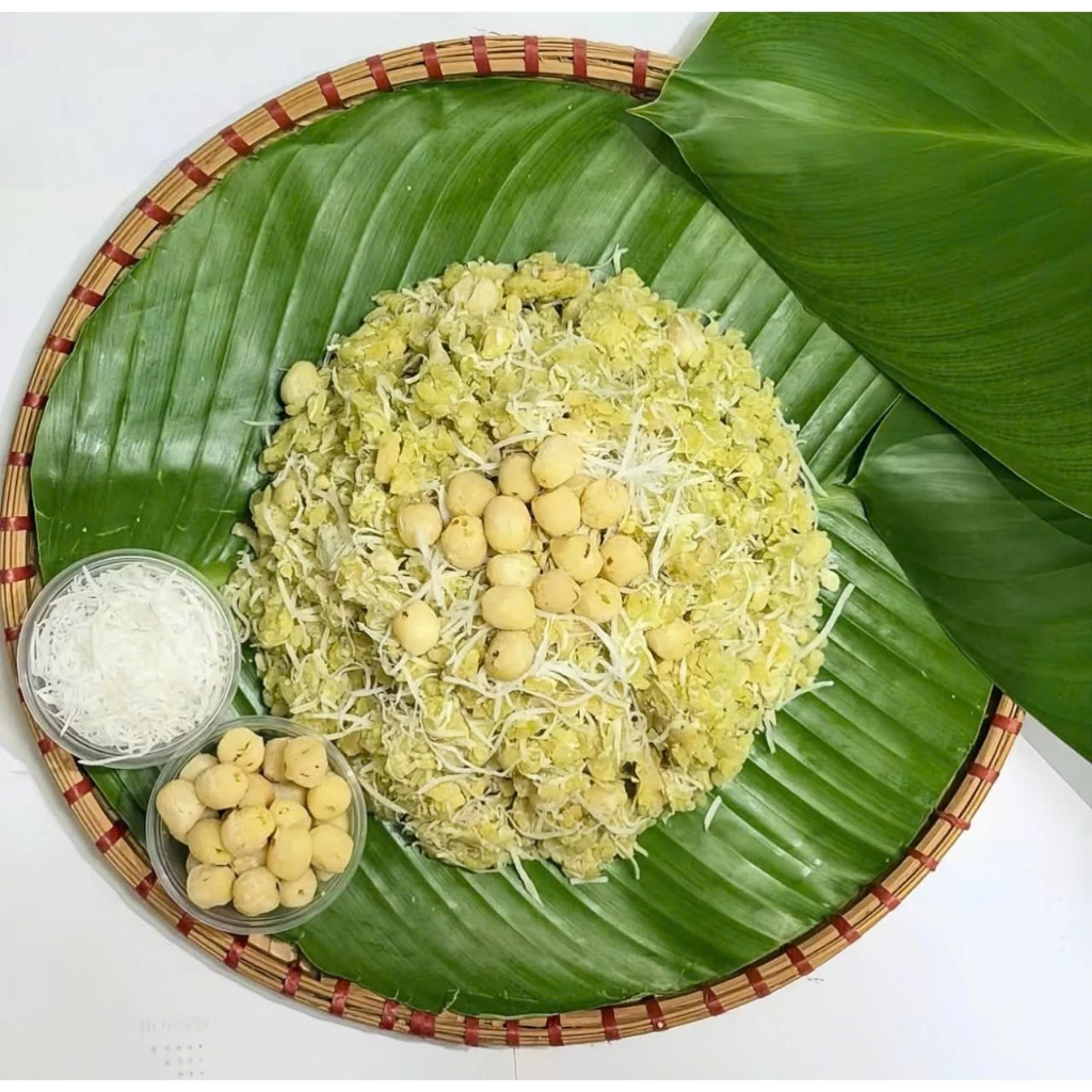 [SỈ 5KG TẶNG 1KG] CỐM NON SẤY KHÔ -TÂM SHOP, Cốm khô thơm ngon đặc sản Hà Nội, nguyên liệu làm chè, xôi, quà biếu