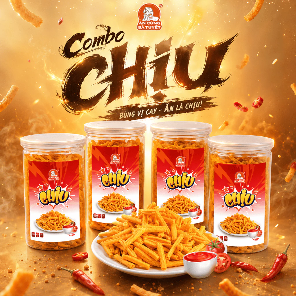 Sản phẩm CHỊU - ĂN CÙNG BÀ TUYẾT M19