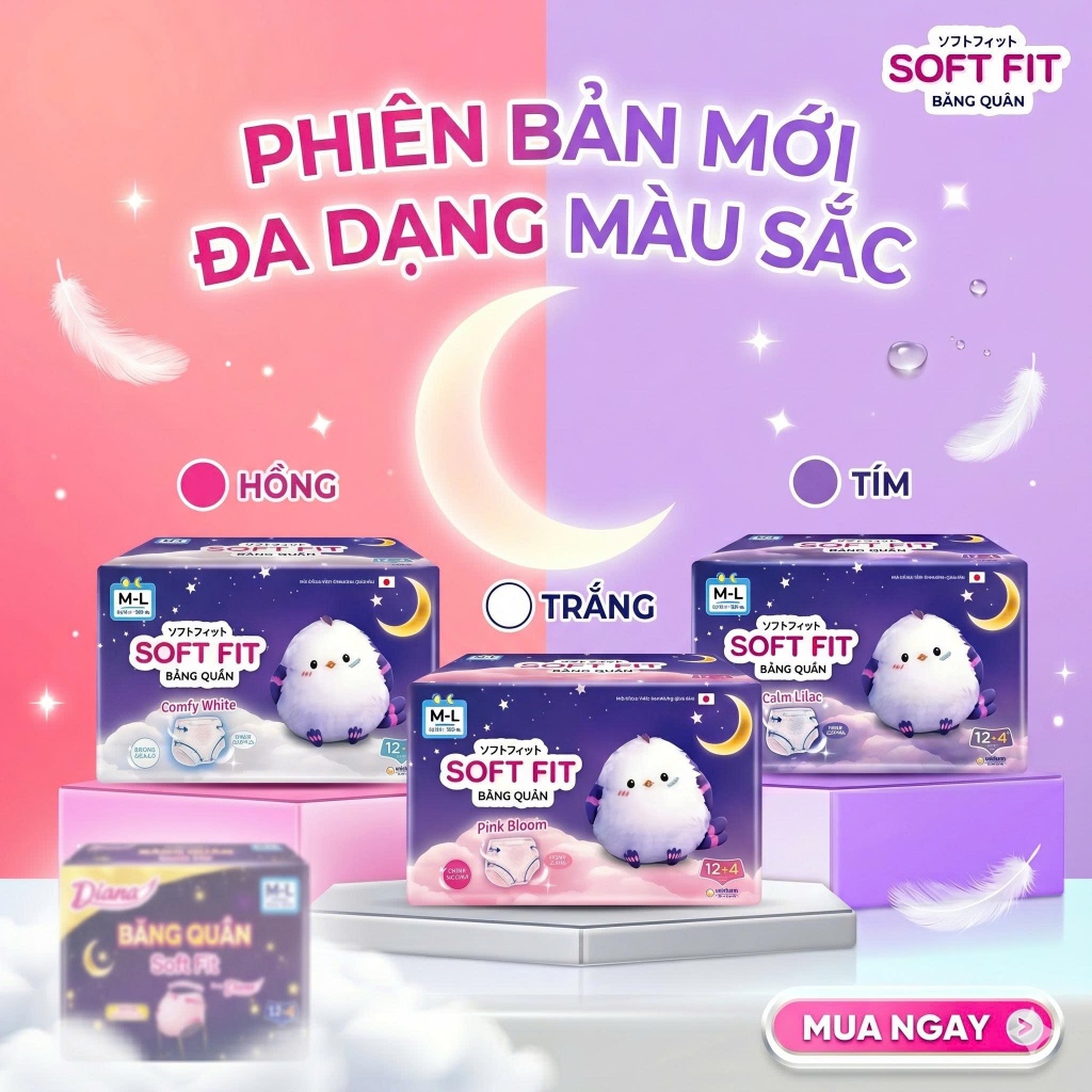 1 gói Băng quần Diana Soft Fit cho phụ nữ - Tiết kiệm 33%