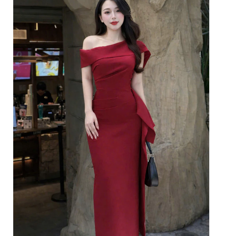 (Đẹp như hình) ĐẦM NỮ BODY DỰ TIỆC THIẾT KẾ MỚI ÔM DÁNG CỰC XINH SANG CHẢNH THANH LỊCH DÀNH CHO CÁC CHỊ EM NY NA STORE