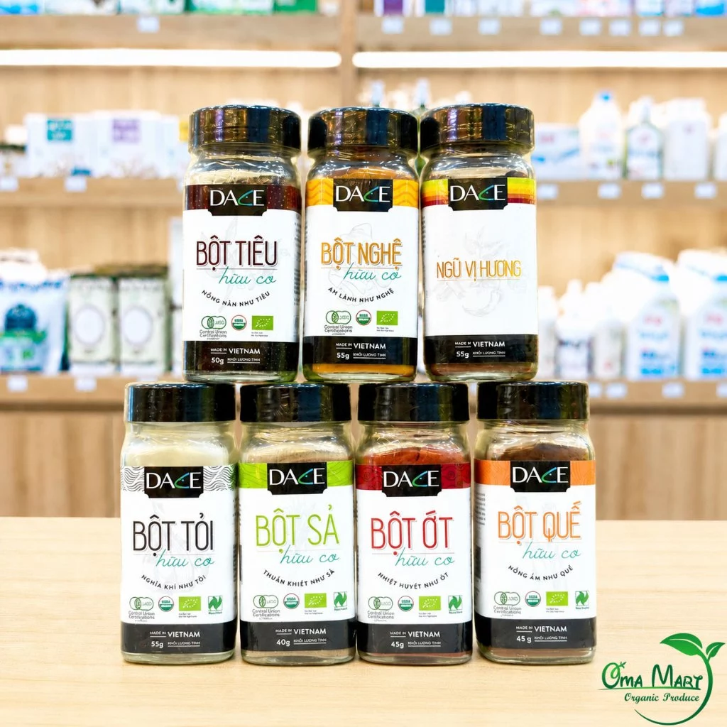 Bột Gia Vị Hữu Cơ DACE - Gia Vị Healthy Cho Bé Và Gia Đình