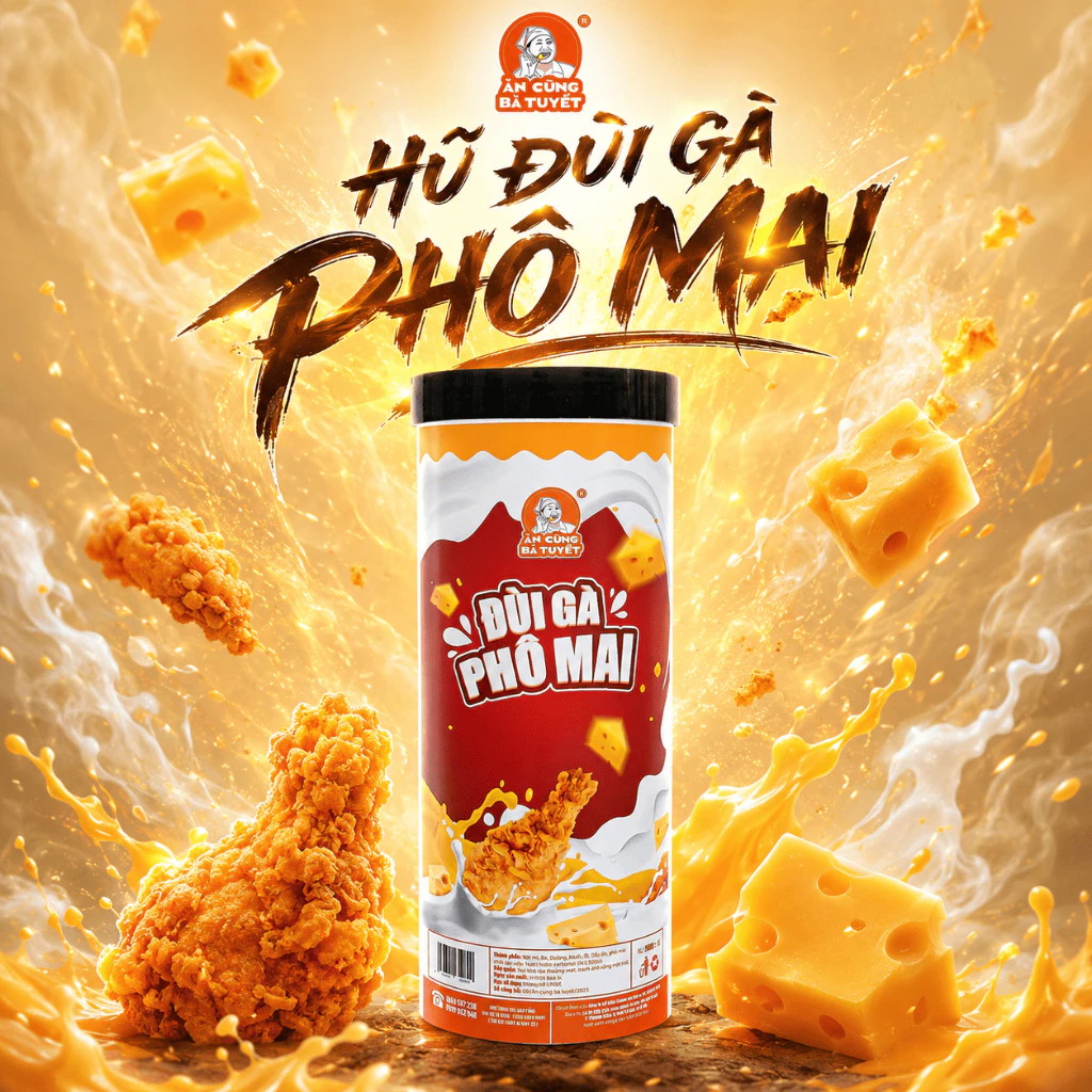 Đùi Gà PHÔ MAI Khổng Lồ - CHẤT LƯỢNG ĐẶC BIỆT của bà Tuyết M83