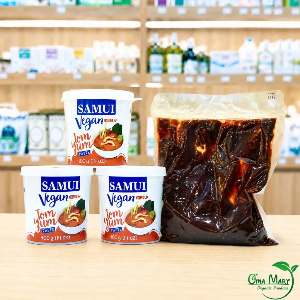 Xốt Lẩu Tomyum Thuần Chay SAMUI Thái Lan 400g - Gia Vị Lẩu Thái Thơm Cay, Đậm Đà, Chuẩn Vị
