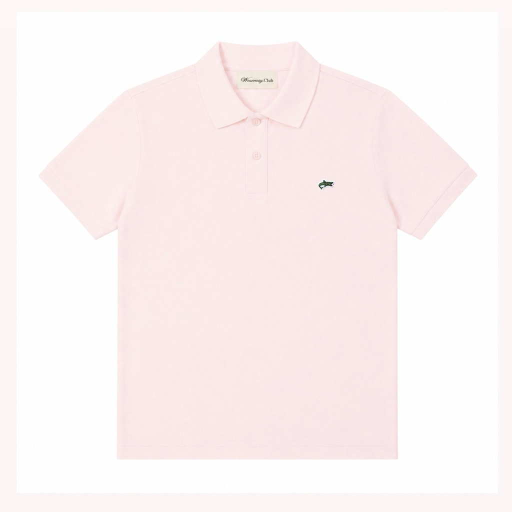Polo Cá Mập Basic Cao Cấp By Wearway Chất Cotton Small Hexa Pique Nam Nữ…
