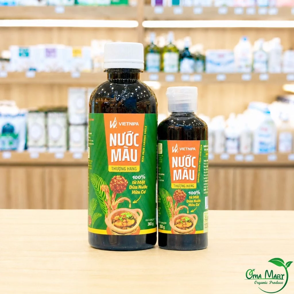 Nước Màu Dừa Hữu Cơ VIETNIPA - Nước Hàng Kho Thịt Cá Thuần Chay Eat Clean