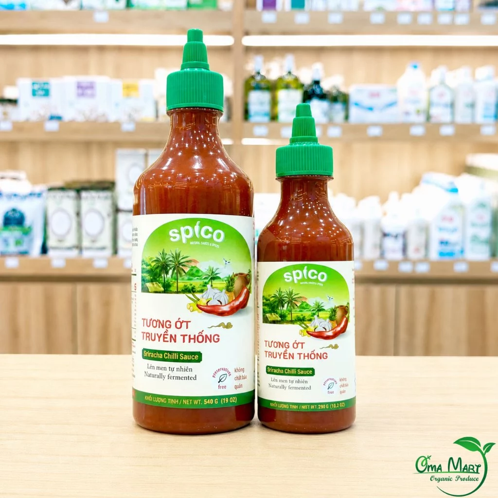 Tương Ớt Truyền Thống SPICO - Vị cay dịu tự nhiên, không chất bảo quản