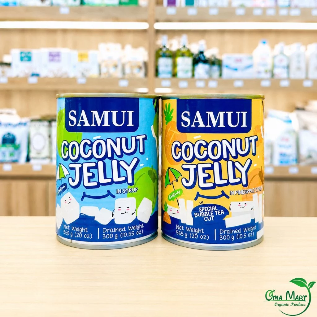 Thạch Dừa SAMUI Thái Lan 565g - Thạch dừa non béo ngậy vị cốt dừa, thơm ngon, giải nhiệt cực đã