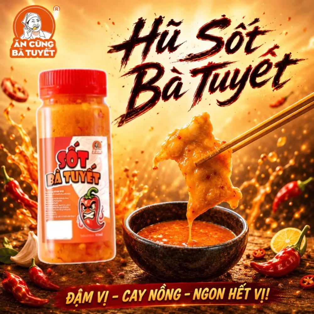 Combo 2 hũ sốt nhỏ Sốt Bà Tuyết - ĂN CÙNG BÀ TUYẾT M77