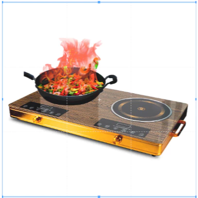 Bếp Hồng ngoại đôi cảm hứng ,mặt kính cừng lực ,bếp  điện đôi ,công suất 3500w