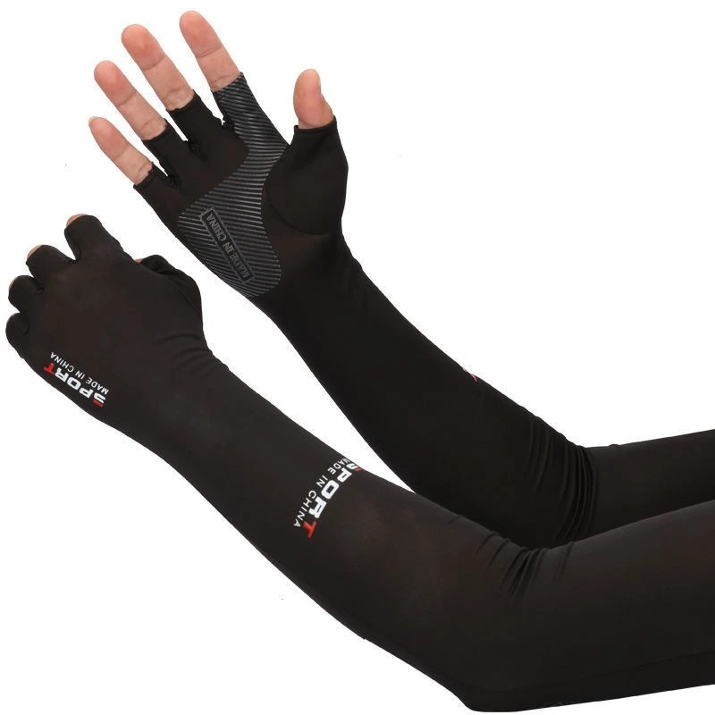 Găng Tay Chống Nắng/Tia UV Khi Lái Xe Cho Nam Nữ Sự Bảo Vệ Găng tay thể thao thoáng khí chống nắng thích hợp để chơi thể