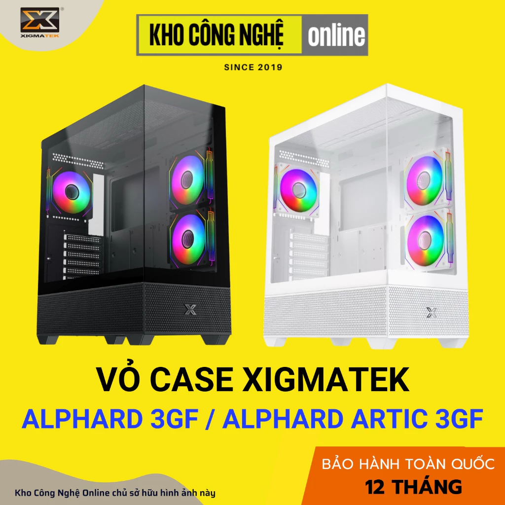 Xigmatek Alphard Arctic 3GF (kèm 3 fan)