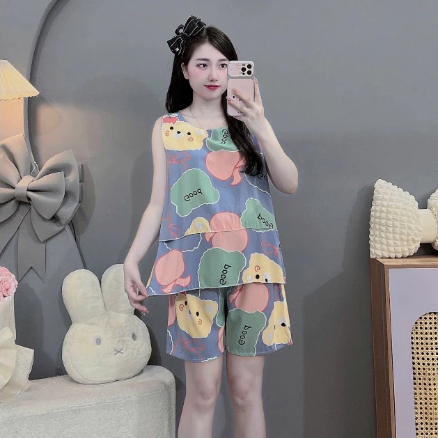 (Có size 100kg)Bộ đồ bầu và sau sinh Bigsize dáng đùi chất lanh cực mát