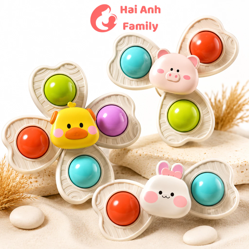 Đồ chơi con quay spinner Uulzzor hình côn trùng vui nhộn, chất liệu an toàn cho bé