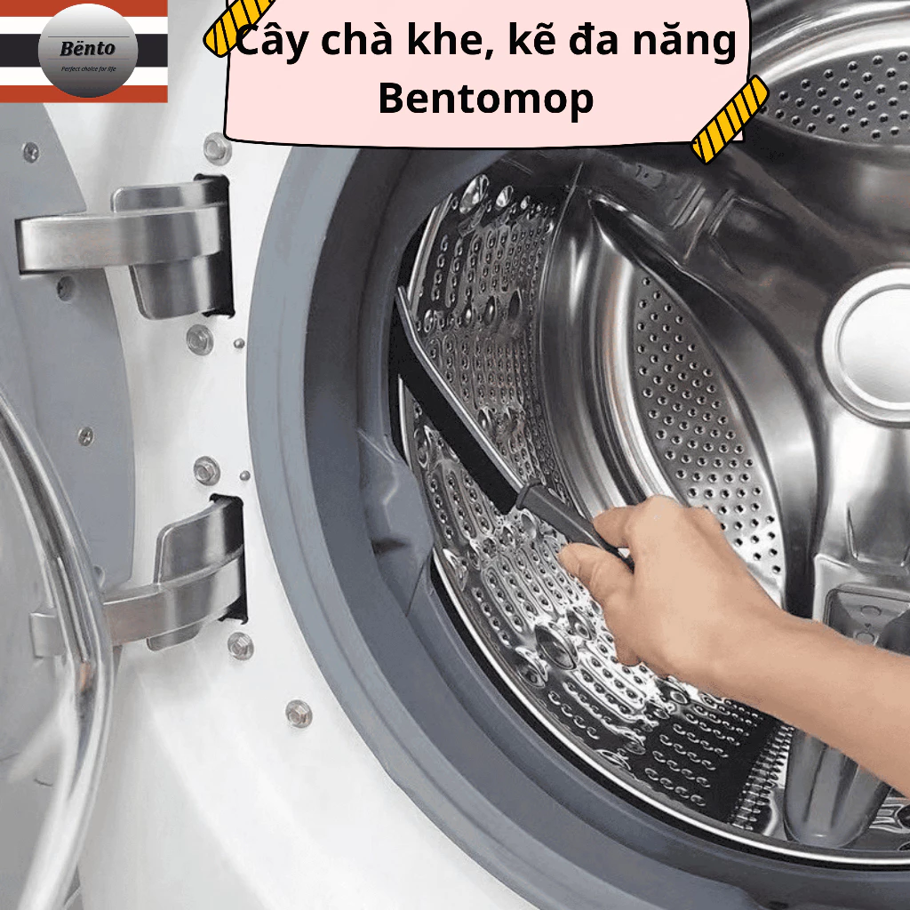 Bentomop - Combo (2-10 ) Bàn Chải Vệ Sinh Khe Hở Góc Chết, Cọ Vệ Sinh Khe Cửa Nhà Bếp Đa Năng Tiện Dụng Cho Gia Đình Nhỏ