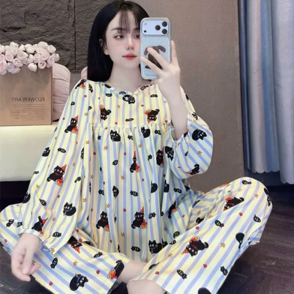 BỘ PIJAMA TIỂU THƯ SIÊU XINH – MẶC LÀ MÊ