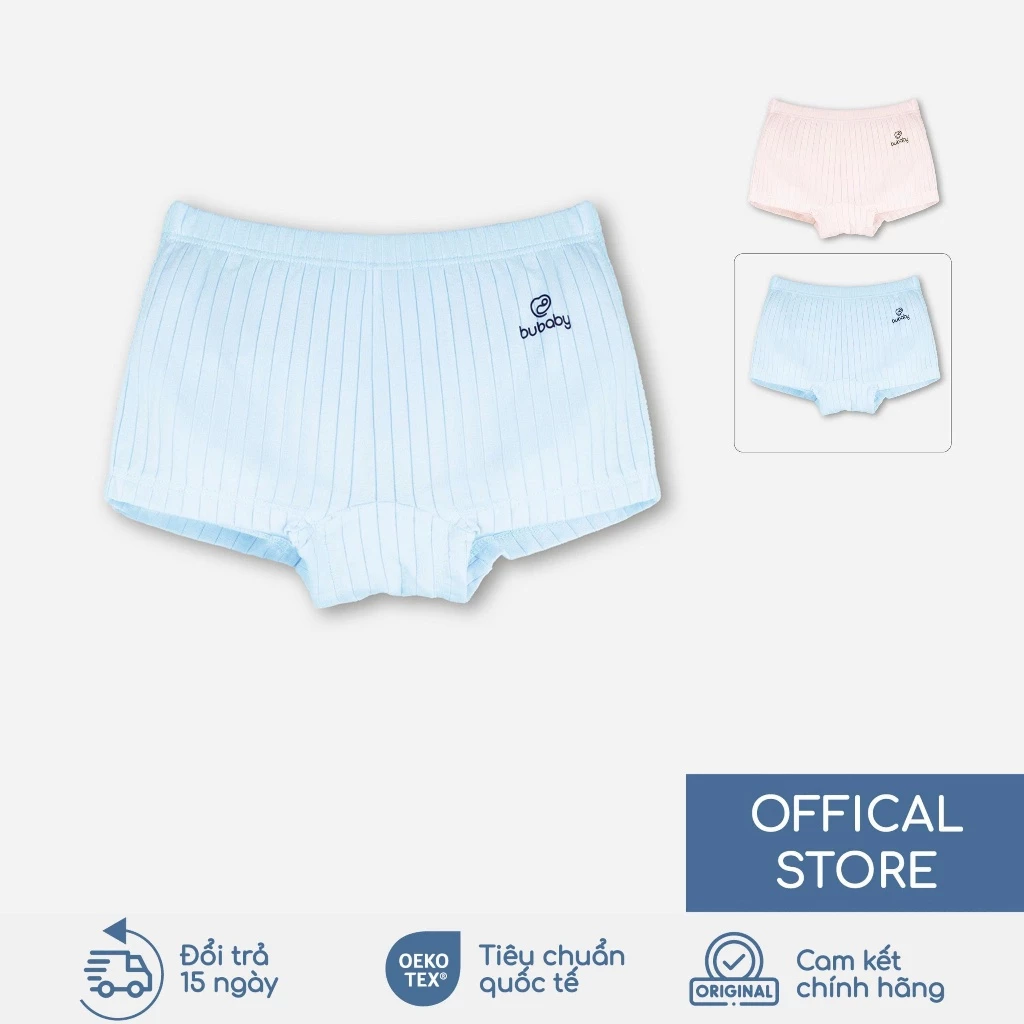 Quần chip đùi bé gái BU Baby, quần lót trẻ em vải cao cấp kháng khuẩn tự nhiên, quần lót bé gái | SMD430000